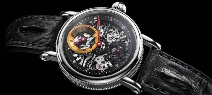Chronoswiss 瑞寶推出 Flying Grand Regulator Skeleton 大表殼版鏤空整時(shí)器腕表