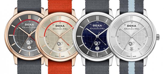 【Baselworld 2019】DOXA x Dorian Ho Love Quartet Collection 「愛情四部曲」時計系列 三部曲—Earlymoon 相聚時刻