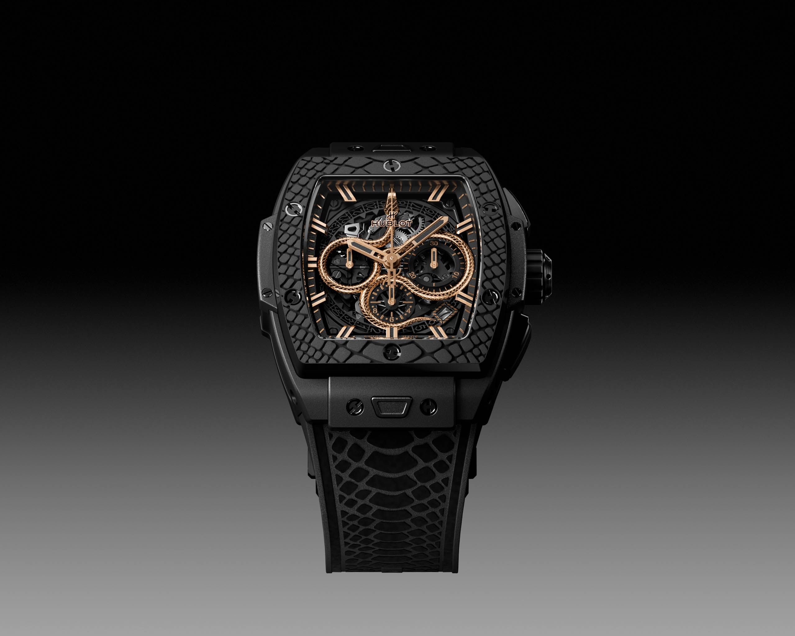 HUBLOT宇舶表發布BIG BANG靈魂 乙巳蛇年黑色陶瓷腕表