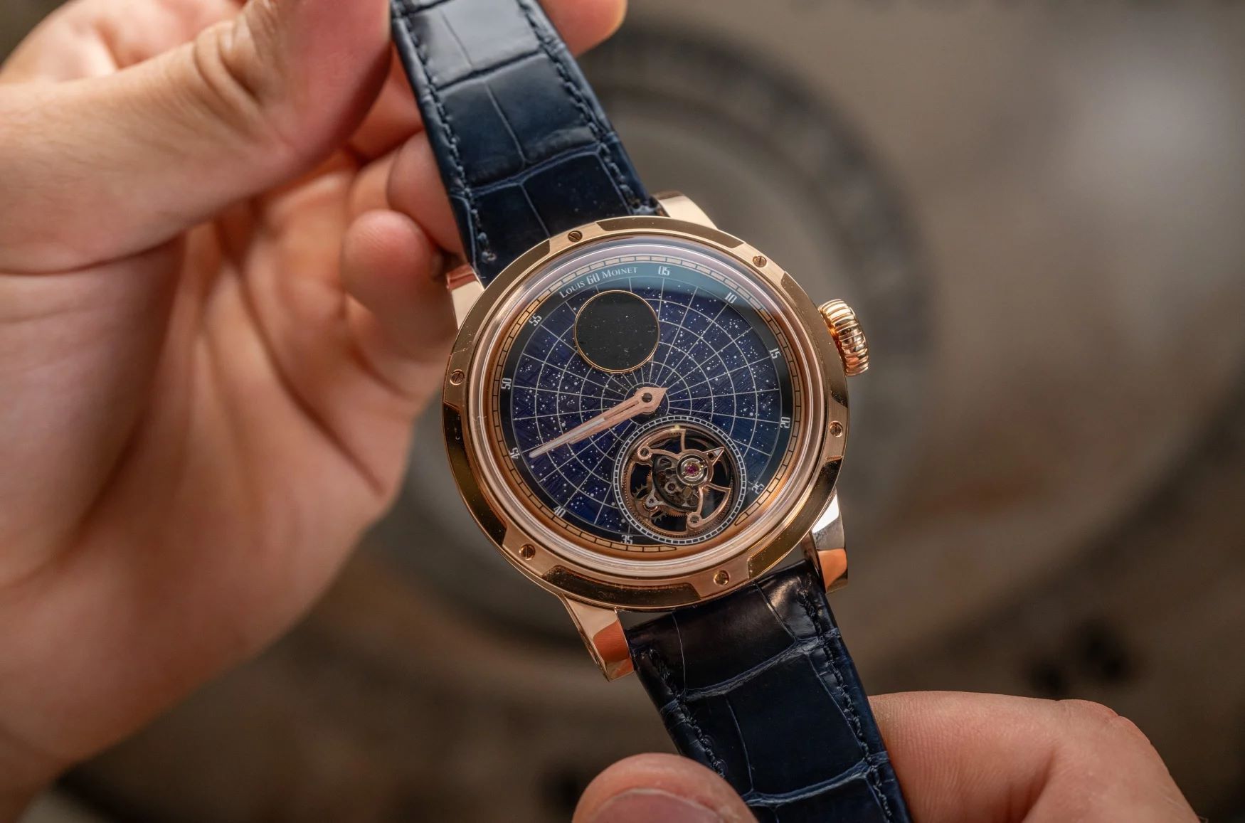 戴上Louis Moinet Starman，置身繁星之中
