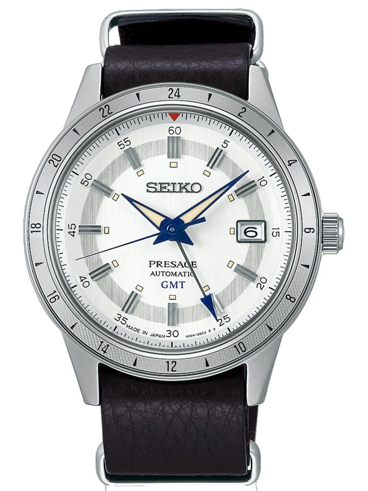 Seiko精工Presage Style 60`s系列GMT腕表SSK015J1